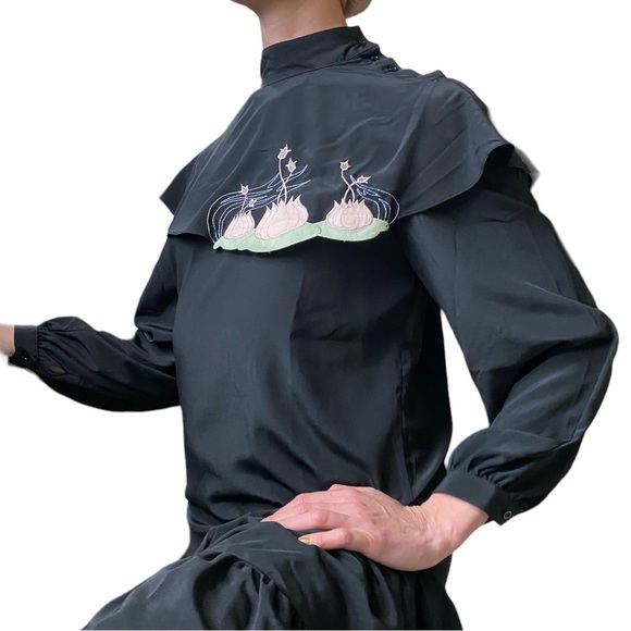 Vintage Sue Wong Ruffle Dress - Picture 12 of 15